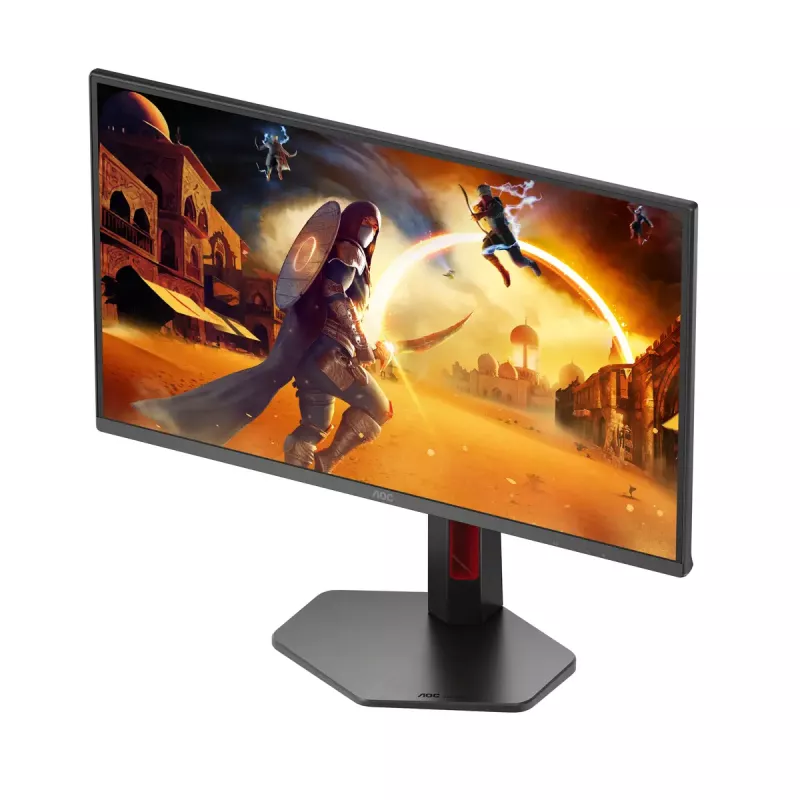 Monitor komputerowy AOC G4 Q25G4SR 62,2 cm (24,5 cala) 2560 x 1440 pikseli Quad HD LED Czarny, Czerwony