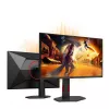 Monitor komputerowy AOC G4 Q25G4SR 62,2 cm (24,5 cala) 2560 x 1440 pikseli Quad HD LED Czarny, Czerwony