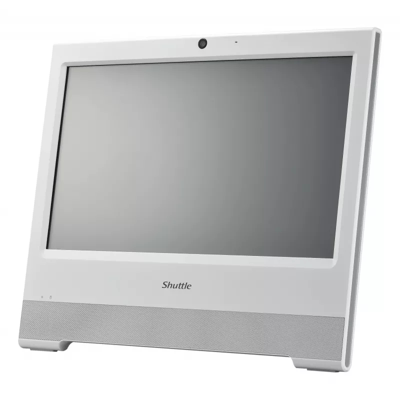 Shuttle All-In-One Barebone X50V9, 15,6-calowy ekran dotykowy Single-Touch (rezystancyjny), Celeron 7305U, WiFi, IP54, bez wentylatora, praca ciągła 24/7