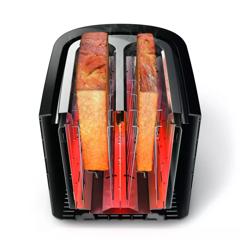 Philips Viva Collection HD2637/90 - Toster, 2 kromki, 950 W