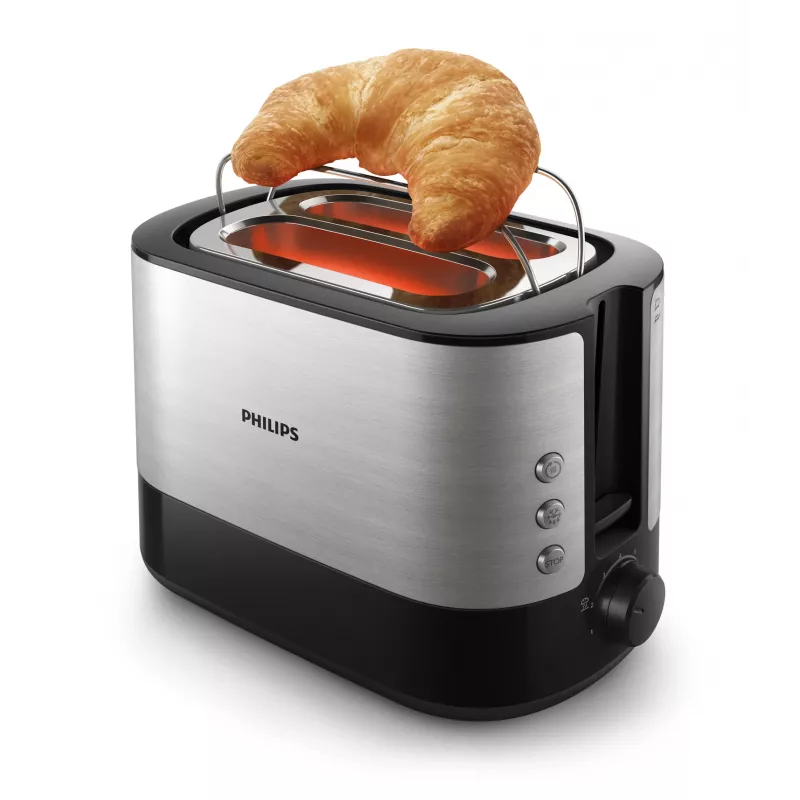 Philips Viva Collection HD2637/90 - Toster, 2 kromki, 950 W