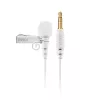 Mikrofon krawatowy RØDE LAVALIER GO — klipsowy, pojemnościowy, dookólny, 3,5 mm, 20–20000 Hz, biały/czarny