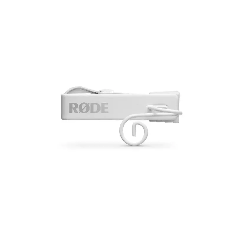 Mikrofon krawatowy RØDE LAVALIER GO — klipsowy, pojemnościowy, dookólny, 3,5 mm, 20–20000 Hz, biały/czarny