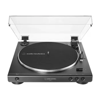 Gramofon paskowy Audio-Technica AT-LP60X W pełni automatyczny Czarny