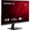 Monitor Viewsonic VA VA2708-4K-HD 68,6 cm (27 cali) 3840 x 2160 pikseli 4K Ultra HD LED czarny