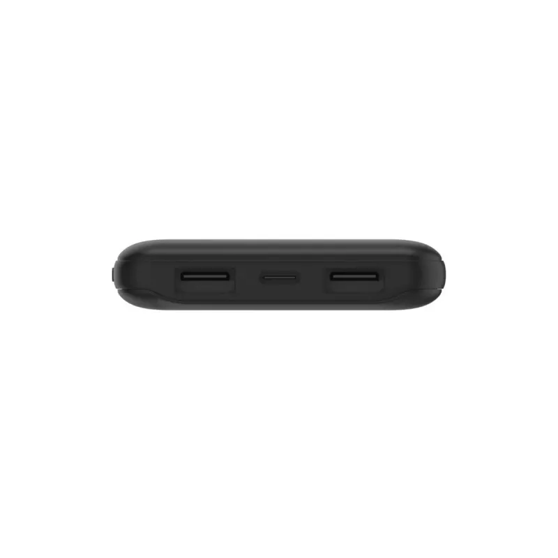 BELKIN 10k Power Bank z USB-C 15 W, dwoma USB-A, kablem USB-A do C 15 cm, czarny