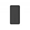 BELKIN 10k Power Bank z USB-C 15 W, dwoma USB-A, kablem USB-A do C 15 cm, czarny