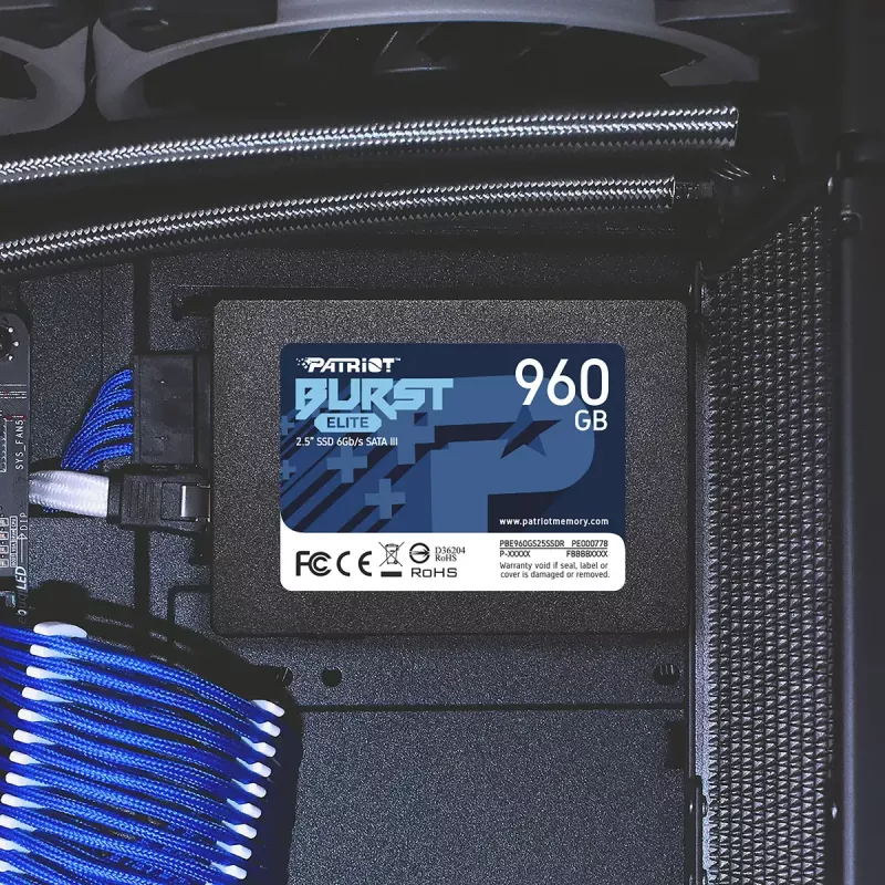 Patriot Memory dysk SSD 960 GB 2,5 cala SATA III PBE960GS25SSDR