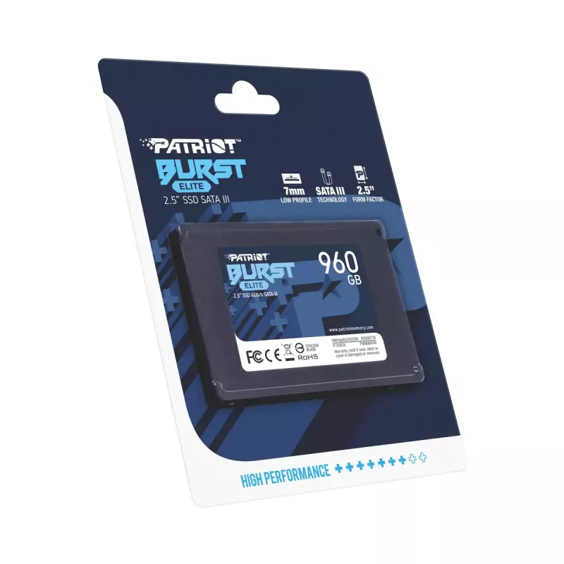 Patriot Memory dysk SSD 960 GB 2,5 cala SATA III PBE960GS25SSDR