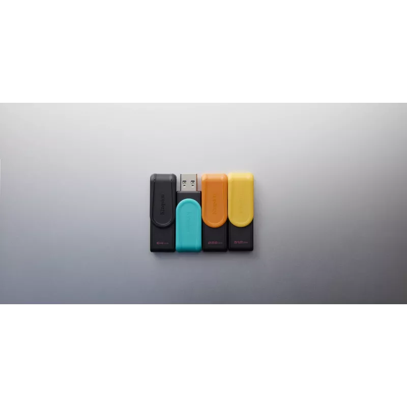 Kingston Technology DataTraveler 512GB Portable USB 3.2 Gen 1 Exodia S (czarny/żółty)