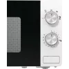 Gorenje Mikrovågsugn MO17E1W, Wolnostojąca, Kuchenka mikrofalowa solo, 17 L, 700 W, Wbudowany wyświetlacz, LED