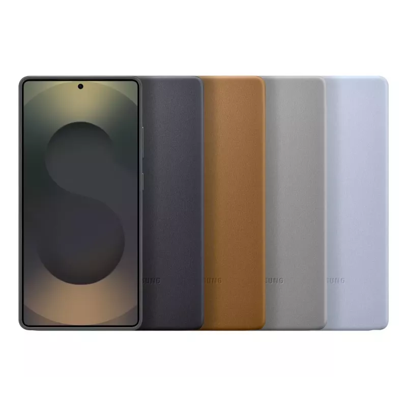 Samsung Kindsuit etui ze sztucznej skóry do Galaxy S25