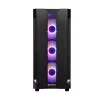 Obudowa PC CHIEFTEC GS-01B-OP Tower Czarna — hartowane szkło, wentylatory RGB, obsługuje ATX/Micro-ATX, GPU do 320 mm