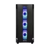 Obudowa PC CHIEFTEC GS-01B-OP Tower Czarna — hartowane szkło, wentylatory RGB, obsługuje ATX/Micro-ATX, GPU do 320 mm