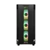 Obudowa PC CHIEFTEC GS-01B-OP Tower Czarna — hartowane szkło, wentylatory RGB, obsługuje ATX/Micro-ATX, GPU do 320 mm