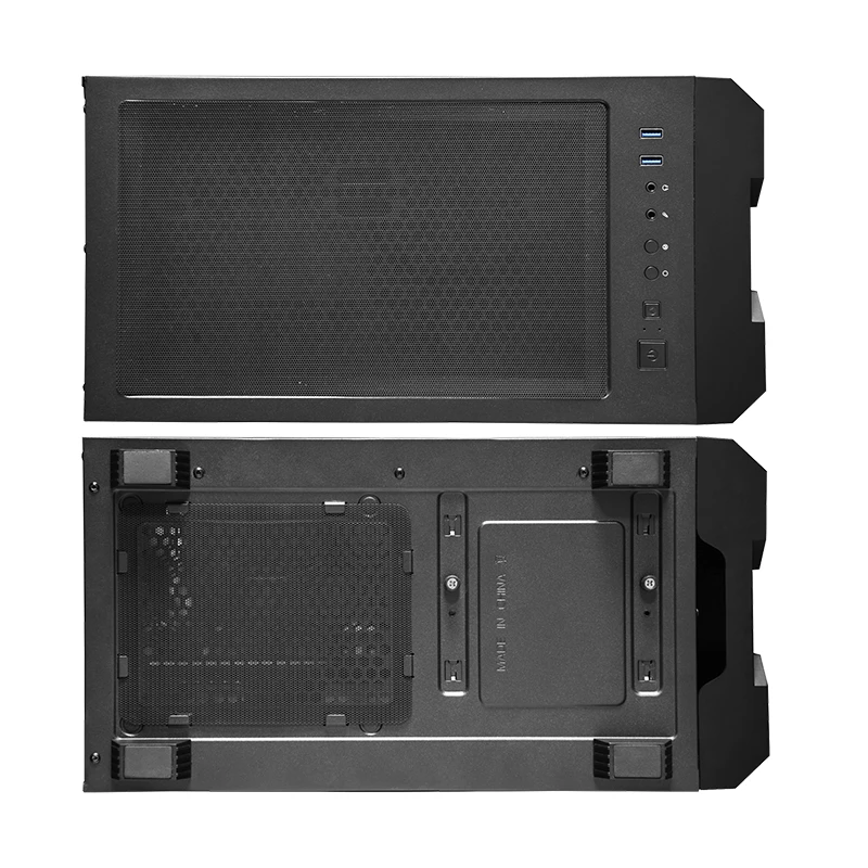 Obudowa PC CHIEFTEC GS-01B-OP Tower Czarna — hartowane szkło, wentylatory RGB, obsługuje ATX/Micro-ATX, GPU do 320 mm