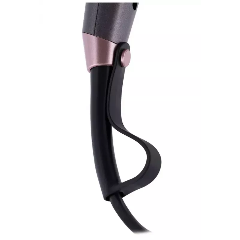 Suszarka do włosów Remington D6077 2000 W, funkcja jonizacji, chłodny nawiew, dyfuzor, 3 ustawienia temperatury, szaro-brązowa