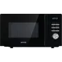 Kuchenka mikrofalowa kombinowana Gorenje MO20A4BH — 20 L, 800 W, czarna, 5 poziomów mocy