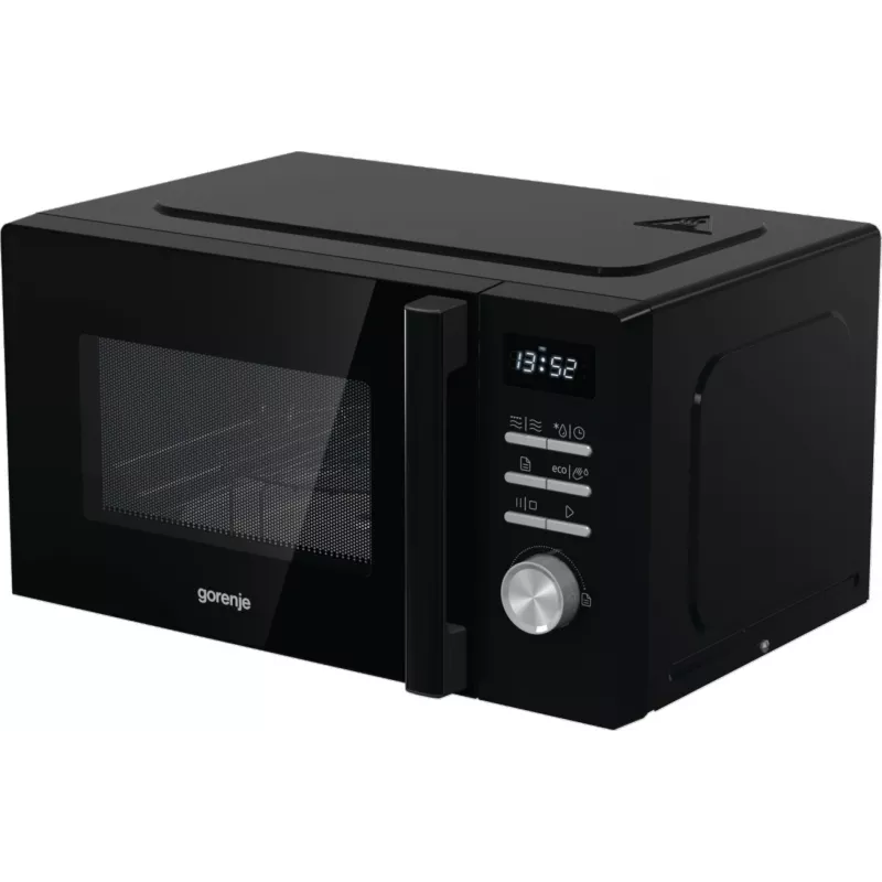 Kuchenka mikrofalowa kombinowana Gorenje MO20A4BH — 20 L, 800 W, czarna, 5 poziomów mocy