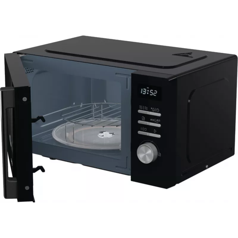 Kuchenka mikrofalowa kombinowana Gorenje MO20A4BH — 20 L, 800 W, czarna, 5 poziomów mocy