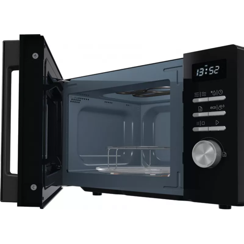 Kuchenka mikrofalowa kombinowana Gorenje MO20A4BH — 20 L, 800 W, czarna, 5 poziomów mocy