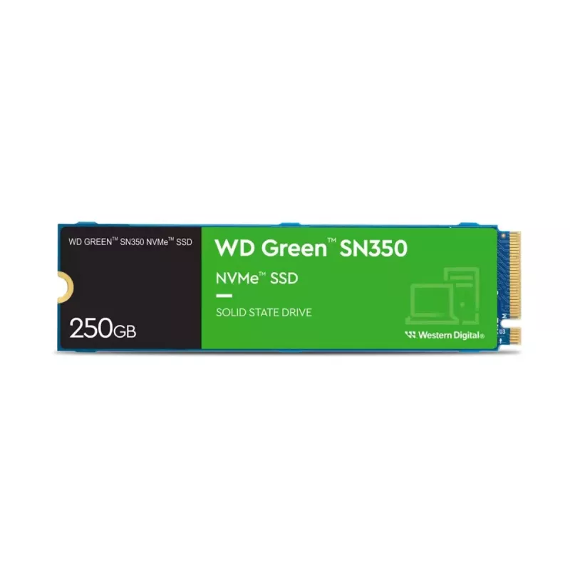 WESTERN DIGITAL SSD - WD zielony SN350 - 250GB - Pci-e Gen3 x4 - M.2 2280 - TLC