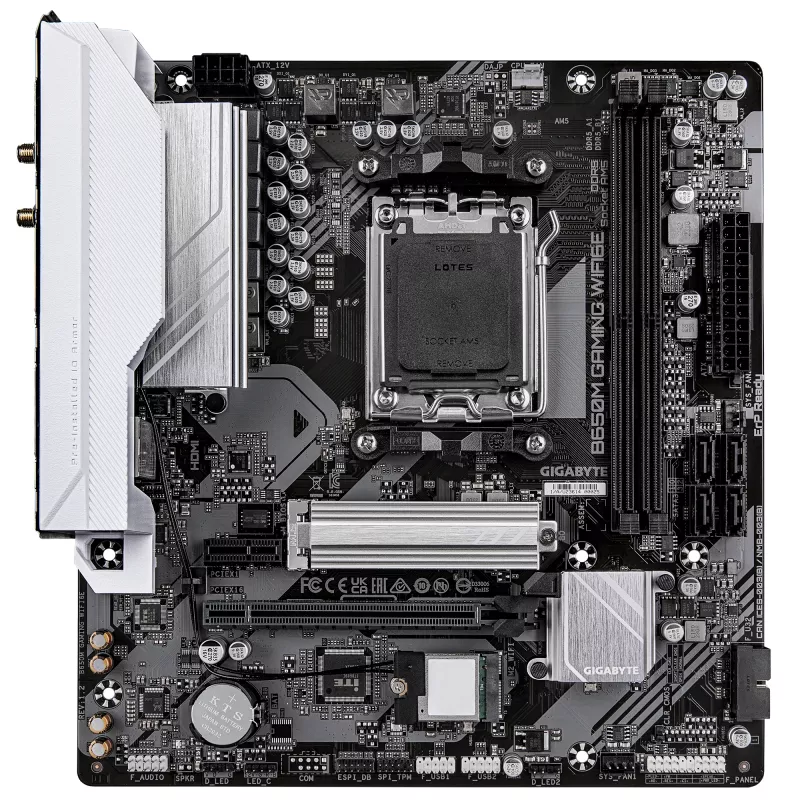 Płyta główna GIGABYTE B650M GAMING WIFI6E, AMD B650, Socket AM5, Micro ATX