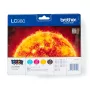 Wkład atramentowy Brother LC980VALBP 4 szt. Oryginalny Czarny, Cyjan, magenta, Żółty