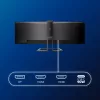 Philips P Line 32:9 SuperWide zakrzywiony wyświetlacz LCD 499P9H/00, 124 cm (48,8 cala), 5120 x 1440 pikseli, UltraWide Dual Quad HD, LCD, 5 ms, Czarny