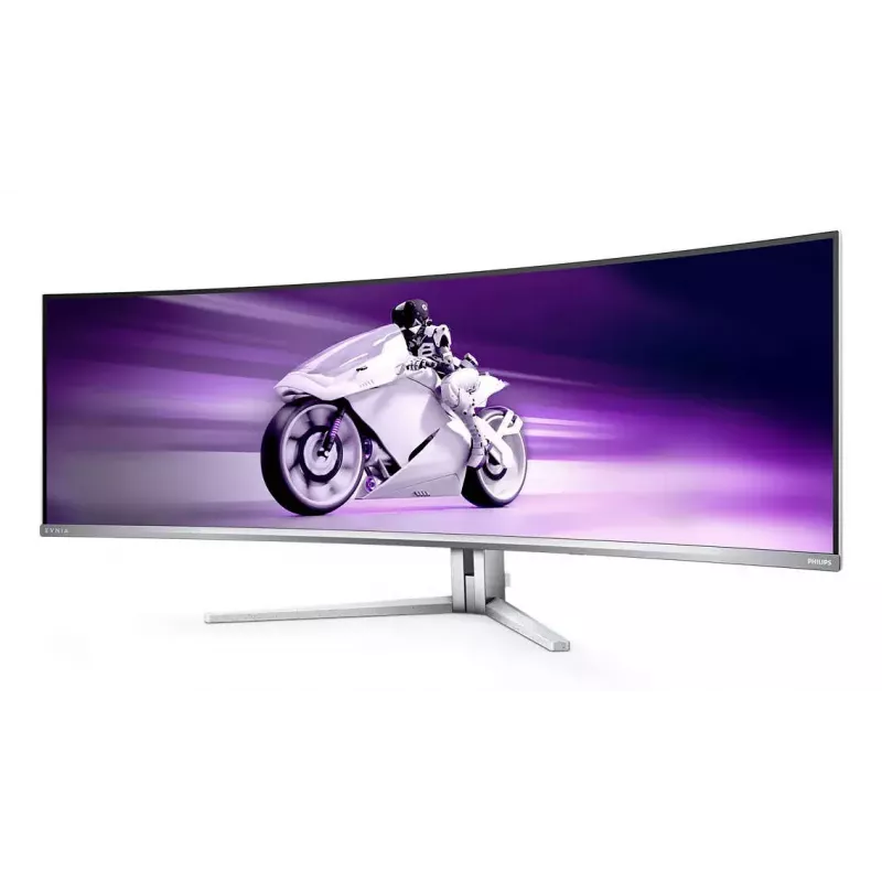 Monitor komputerowy Philips Evnia 8000 49M2C8900L/00 124,2 cm (48,9 cala) 5120 x 1440 pikseli Dual QHD QD-OLED Biały