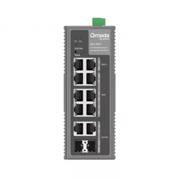 TP-Link Omada 10-Port Switch Gigabit Ethernet Przemysłowy Łatwy w Zarządzaniu z 6 Portami PoE+ i 2 Portami PoE++