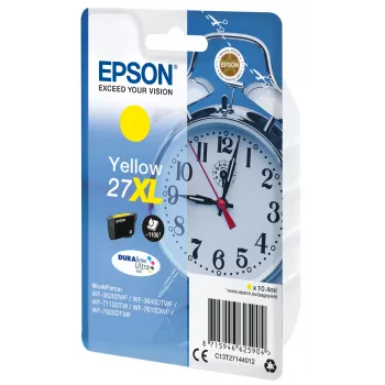 Epson Alarm clock Singlepack żółty 27XL DURABrite Ultra Ink
