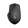 Bezprzewodowa mysz HP 285 Silent, oburęczna, optyczna, RF, 1200 DPI, czarna
