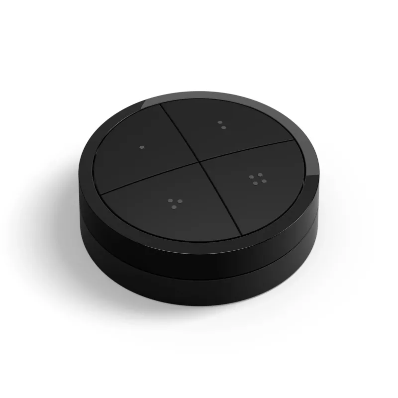 Philips Tap dial switch, Bezprzewodowy, Czarny, Wolnostojący/naścienny, IP20, Plastik, IP20