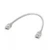Kabel krosowy Ethernet UBIQUITI UACC-Cable-Patch-EL 0,3 m Cat6 2,5Gbps PoE++ biały