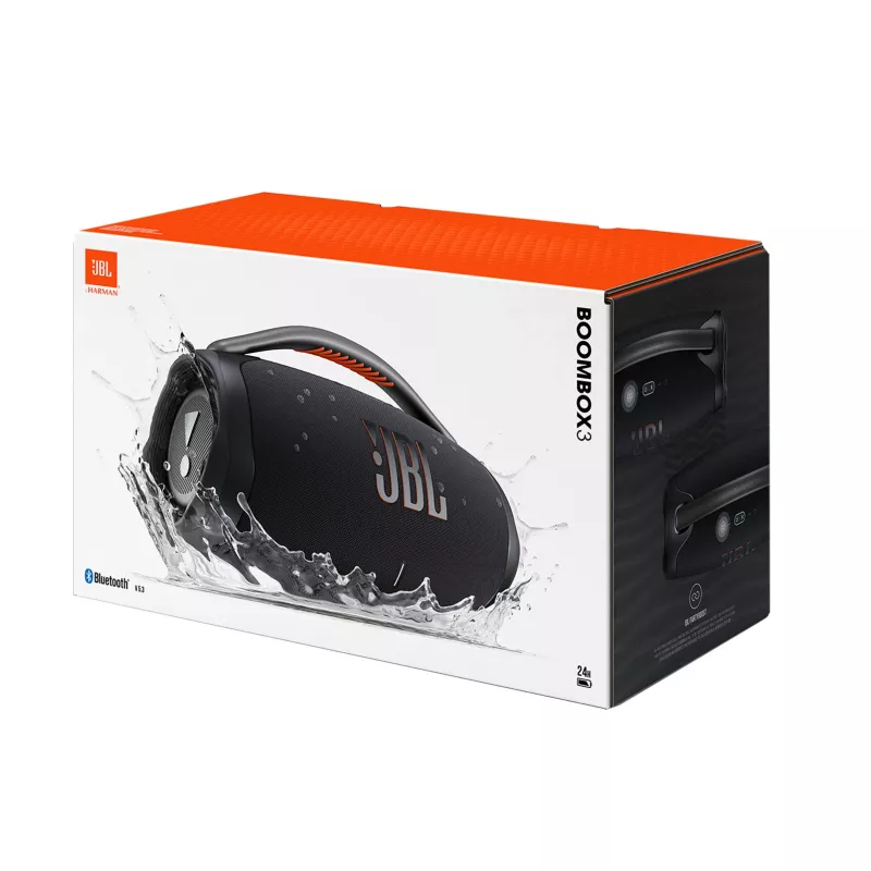 JBL BOOMBOX 3 Przenośny głośnik stereo Czarny