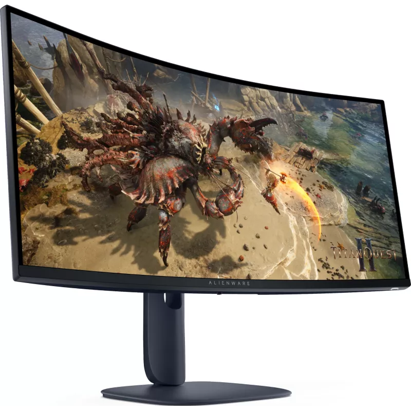 Monitor komputerowy Alienware AW3425DWM 86,4 cm (34 cali) 3440 x 1440 pikseli Wide Quad HD LCD Czarny, Niebieski