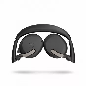 Jabra Evolve2 65 Flex - Link380a MS Stereo, przewodowy i bezprzewodowy, 20 - 20000 Hz, Biuro/Call center, 136 g, Słuchawki, Czarny