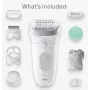 Braun Silk-épil 7 7-081 depilator 40 pęsetek Biały