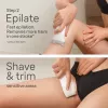 Braun Silk-épil 7 7-081 depilator 40 pęsetek Biały