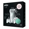 Braun Silk-épil 7 7-081 depilator 40 pęsetek Biały