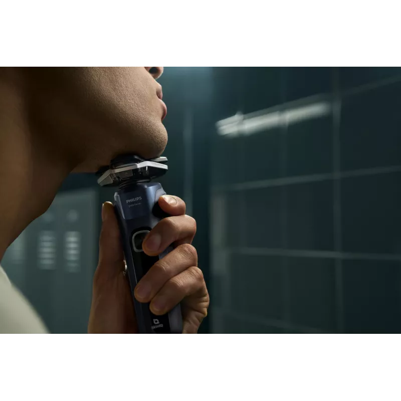 Philips SHAVER Series 5000 S5885/10 golarka męska, golarka rotacyjna, trymer, czarny, niebieski