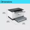 Drukarka HP LaserJet M207dw, Laser, 600 x 600 DPI, A4, 27 str./min, drukowanie dwustronne, szary, biały