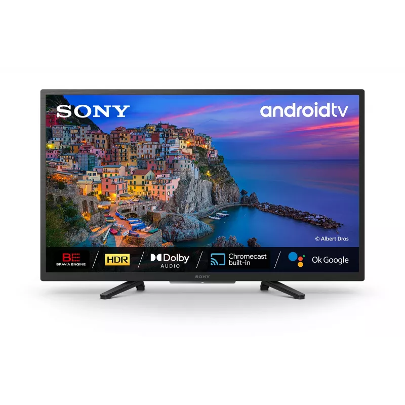 Telewizor Sony KD32W800P1AEP 81,3 cm (32 cale) HD Smart TV Wi-Fi Czarny