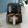 Frytkownica Philips 2000 series NA221/00 Pojedyncza 4.2 L Wolnostojąca 1500 W Gorące powietrze Czarny, Srebrny