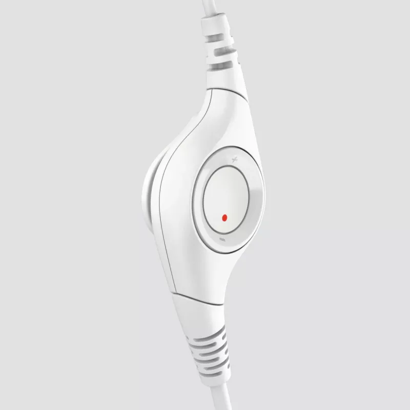 LOGITECH Zestaw słuchawkowy - H390 - USB-A - Biało-kremowy