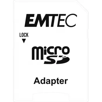 EMTEC Micro SD Card SDXC Class 10 Gold + 128GB