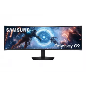 Monitor komputerowy Samsung G91F 124,5 cm (49 cali) 5120 x 1440 pikseli Dual QHD LCD Czarny