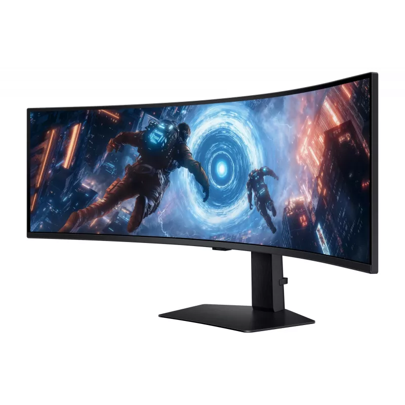 Monitor komputerowy Samsung G91F 124,5 cm (49 cali) 5120 x 1440 pikseli Dual QHD LCD Czarny