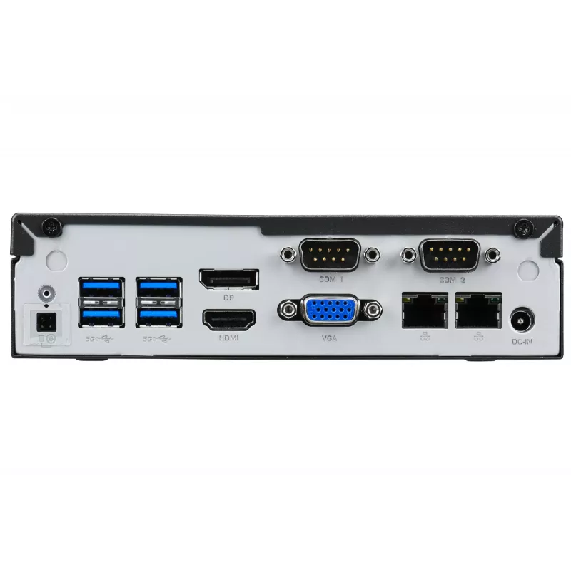 Shuttle XPC slim Barebone DL30N, Intel N100, 1x DDR5, 2x LAN (2x 2.5Gbit), 2xCOM, 1xHDMI, 1xDP, 1x VGA, bez wentylatora, praca ciągła 24/7